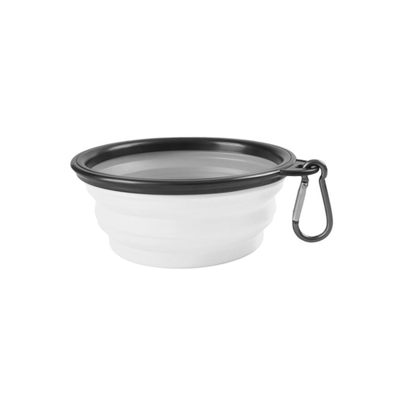 Dog Silicone Foldable Food Bowl