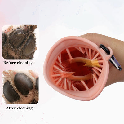 CleanerCup™ - Reversible Paw Cleaner & Massager